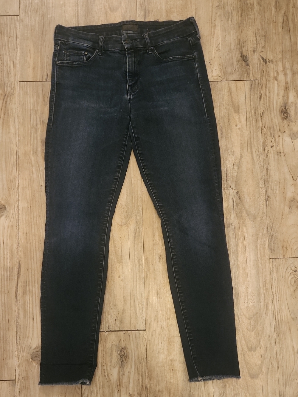 MOTHER Jeans in Dark Wash Anthropology